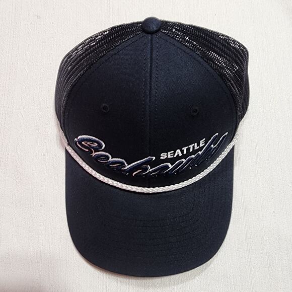Seattle Seahawks hat By Team apparel - Picture 4 of 7
